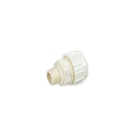 Adapter,M 1-1/4 In.Pvc Comp